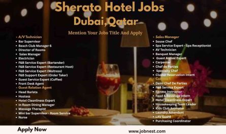 Sheraton Hotel Jobs Dubai, Qatar,