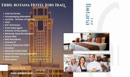 Erbil Rotana Hotel Jobs Iraq