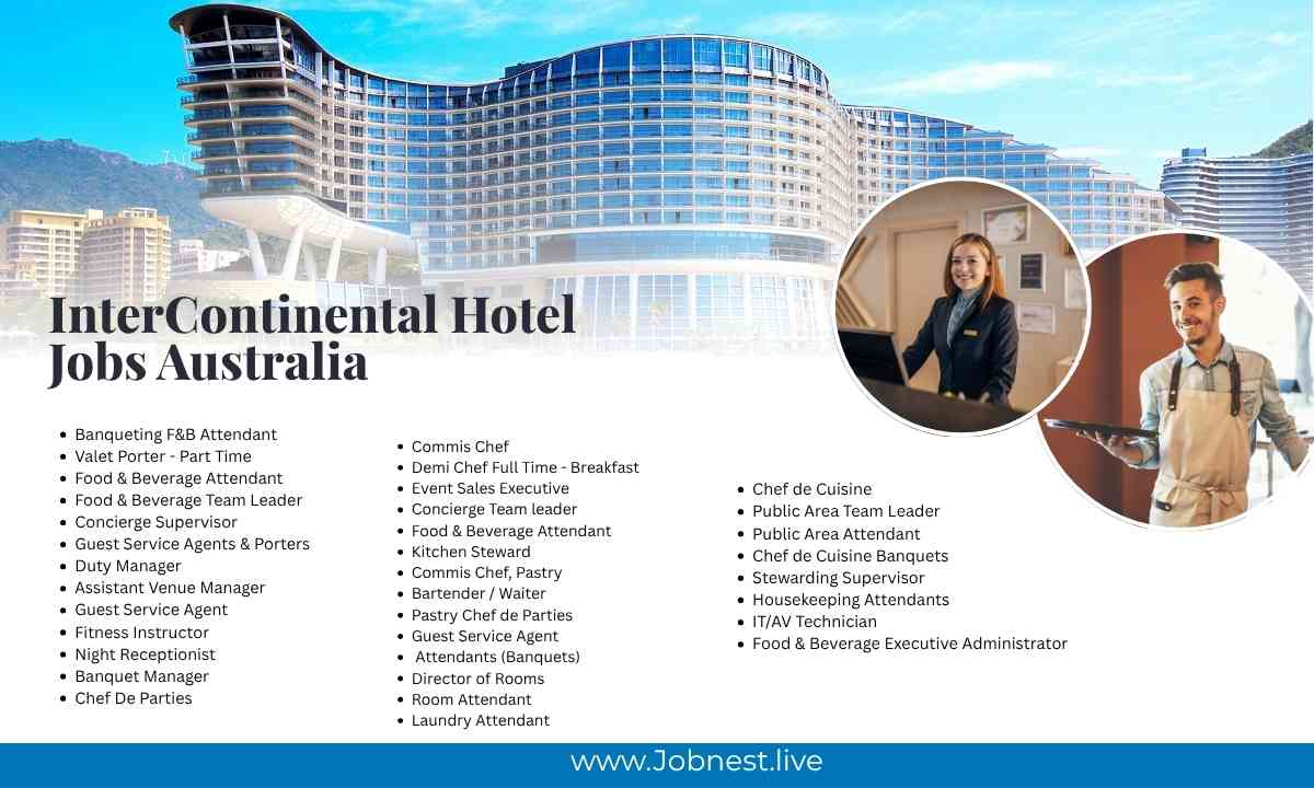 InterContinental Hotel Jobs Australia