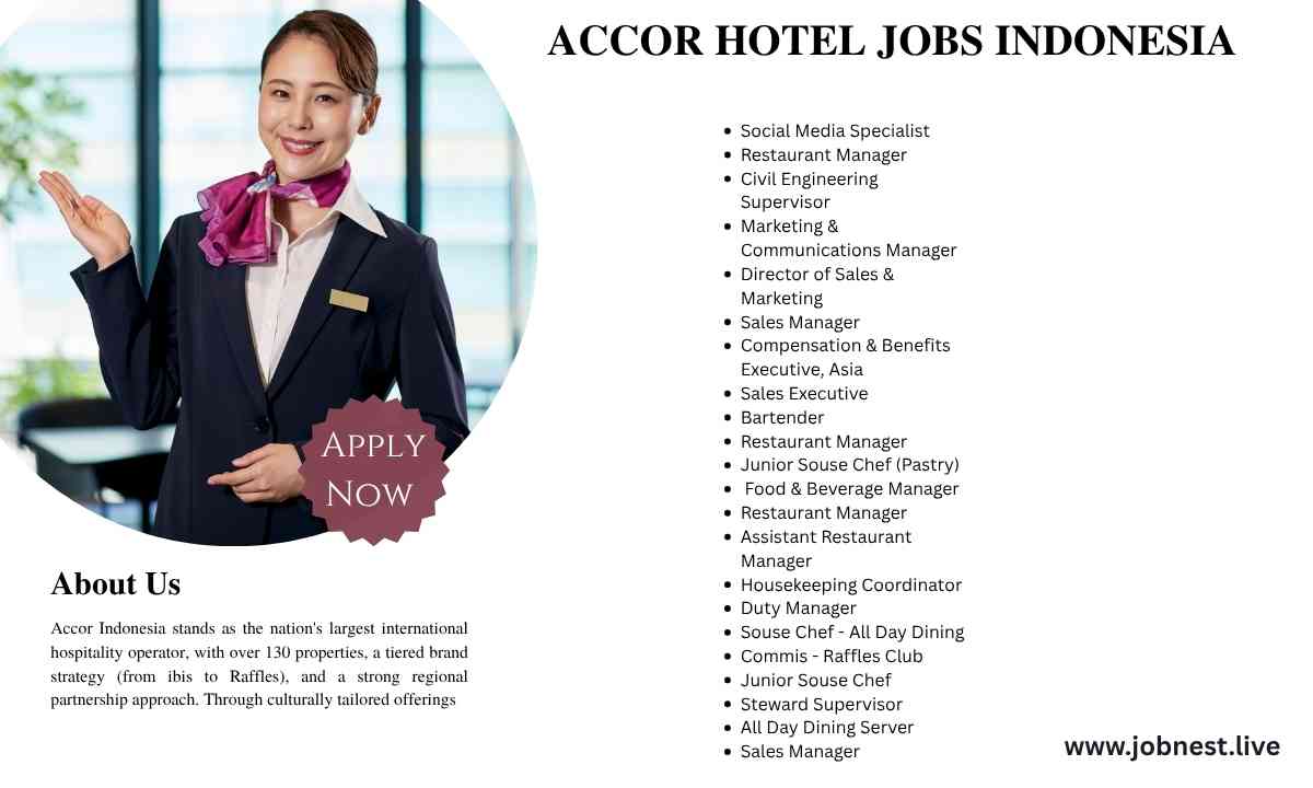 Accor Hotel Jobs Indonesia