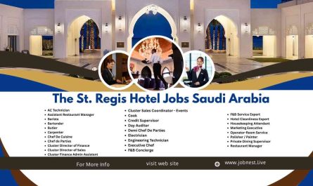 The St. Regis Hotel Jobs Saudi Arabia